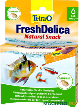 TETRA FRESHDELICA DAPHNIA корм для рыб дафния в желе (48 гр)