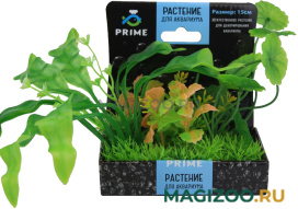 Композиция из пластиковых растений 15 см Prime PR-M618  (1 шт)